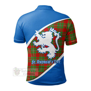 Callander Family Crest Tartan Polo Shirt Celebrate Saint Andrew's Day in Style