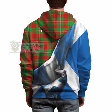 Callander Tartan Hoodie with Family Crest Scotland Patriotic Style