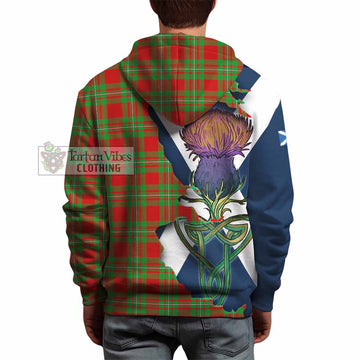 Callander Tartan Family Crest Hoodie Scottish Thistle Celtic Inspired - Tartan Vibes Clothing
