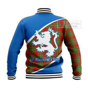 Callander Family Crest Tartan Baseball Jacket Celebrate Saint Andrew's Day in Style