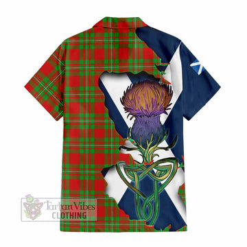 Callander Tartan Family Crest Hawaiian Shirt Scottish Thistle Celtic Inspired - Tartan Vibes Clothing