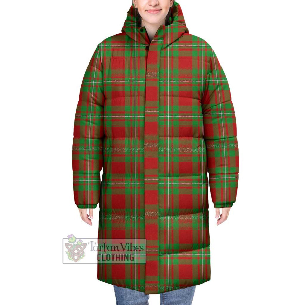 Tartan Vibes Clothing Callander Tartan Long Down Jacket