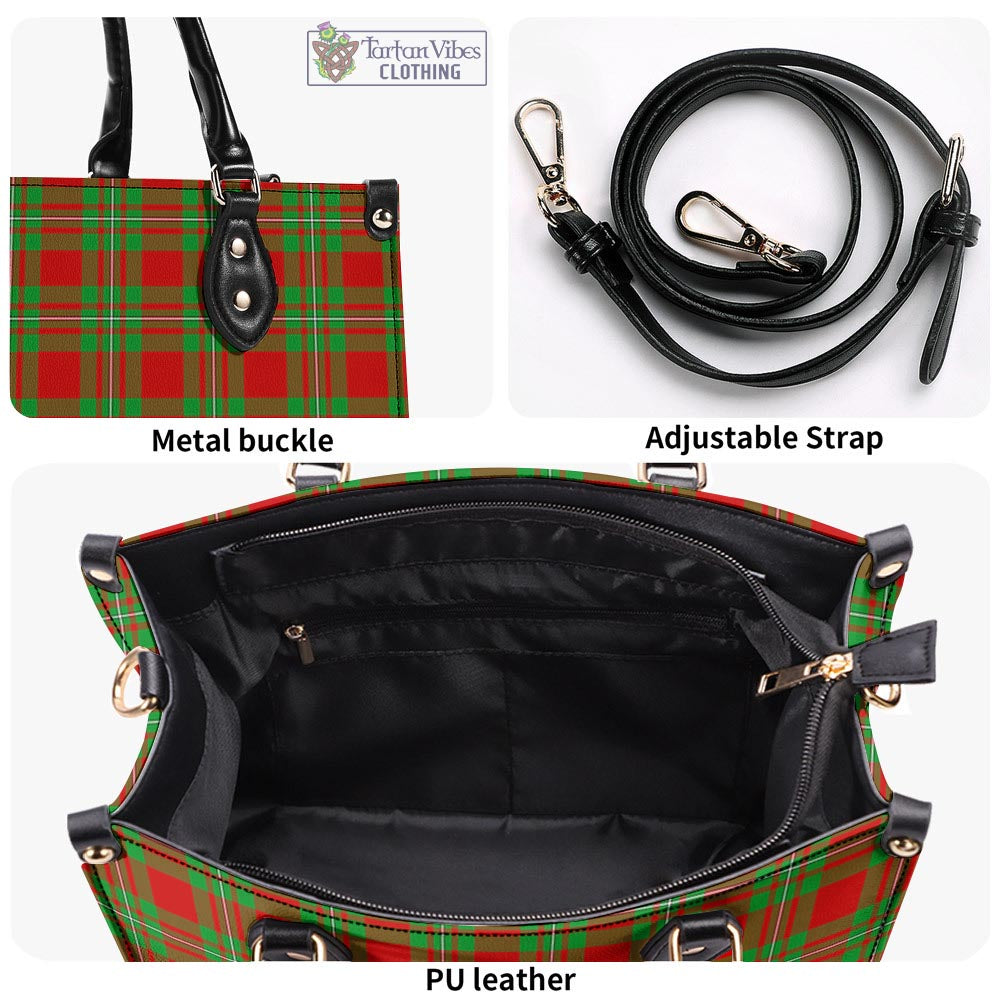 Tartan Vibes Clothing Callander Modern Tartan Luxury Leather Handbags