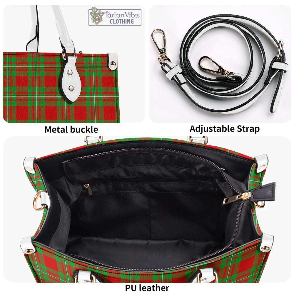 Tartan Vibes Clothing Callander Modern Tartan Luxury Leather Handbags