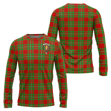 Callander Tartan Long Sleeve T-Shirt with Family Crest