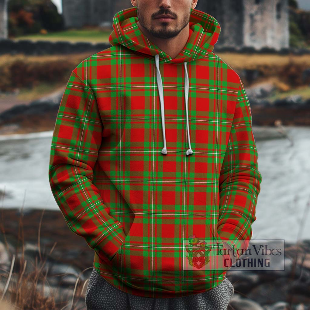 Callander Tartan Cotton Hoodie Pullover Hoodie XS - Tartan Vibes Clothing