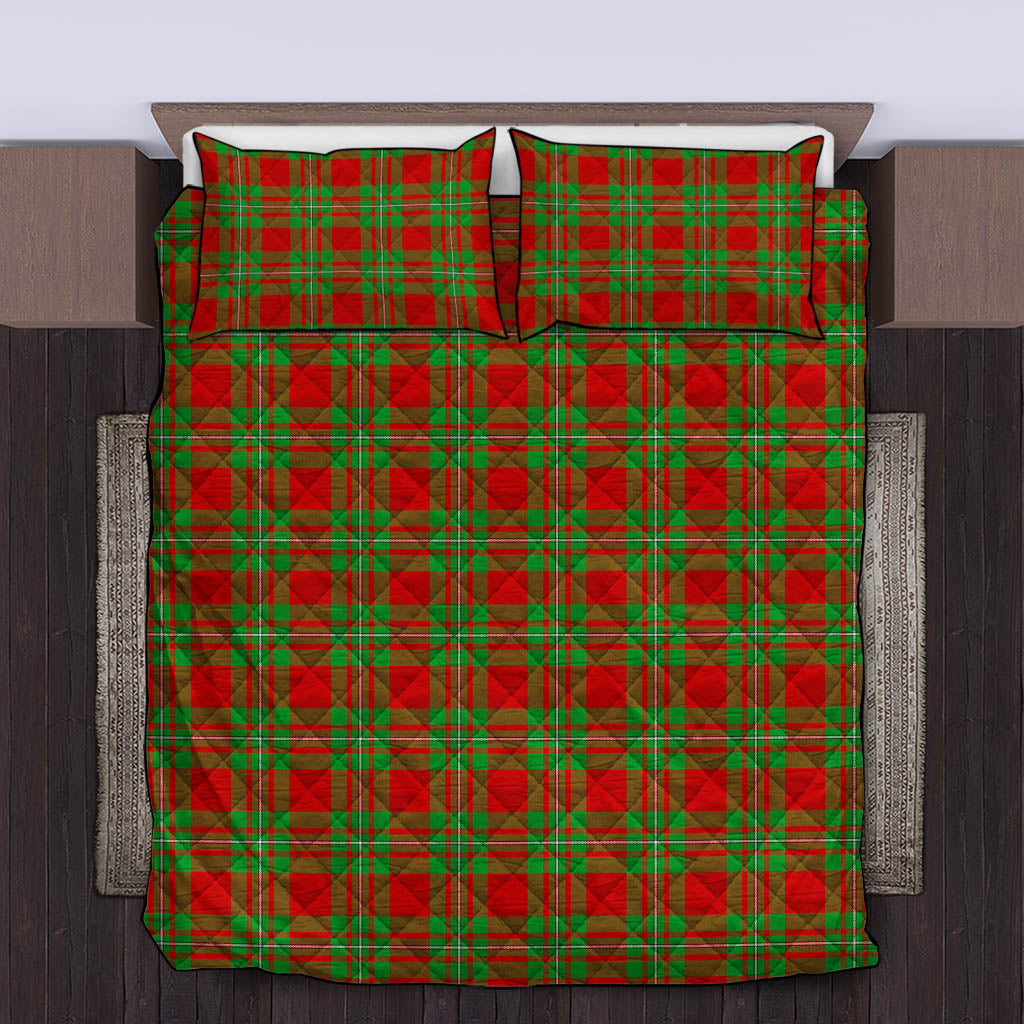 Callander Tartan Quilt Bed Set King - Tartan Vibes Clothing