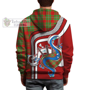 Callander Tartan Hoodie with Epic Bagpipe Style