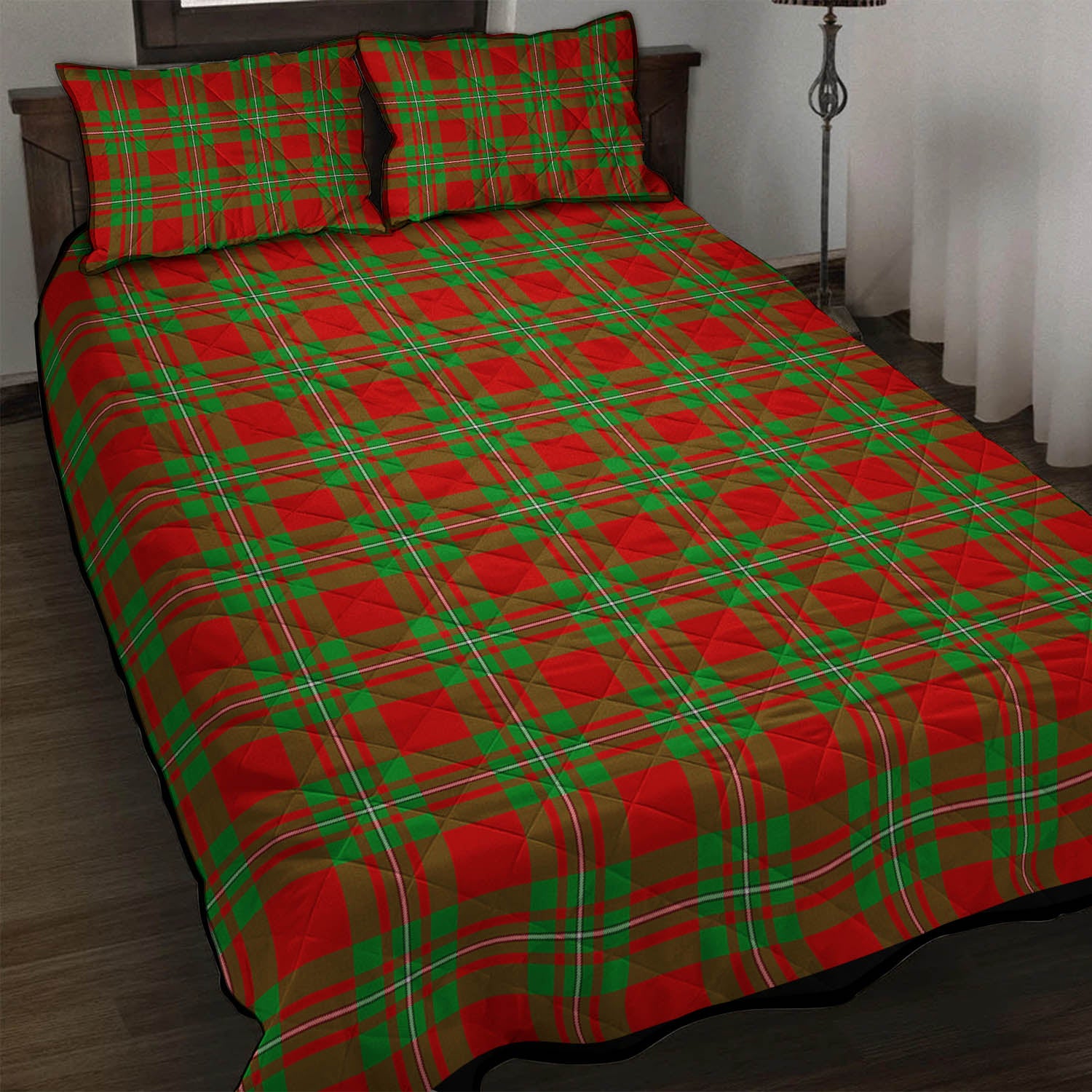 Callander Tartan Quilt Bed Set - Tartan Vibes Clothing