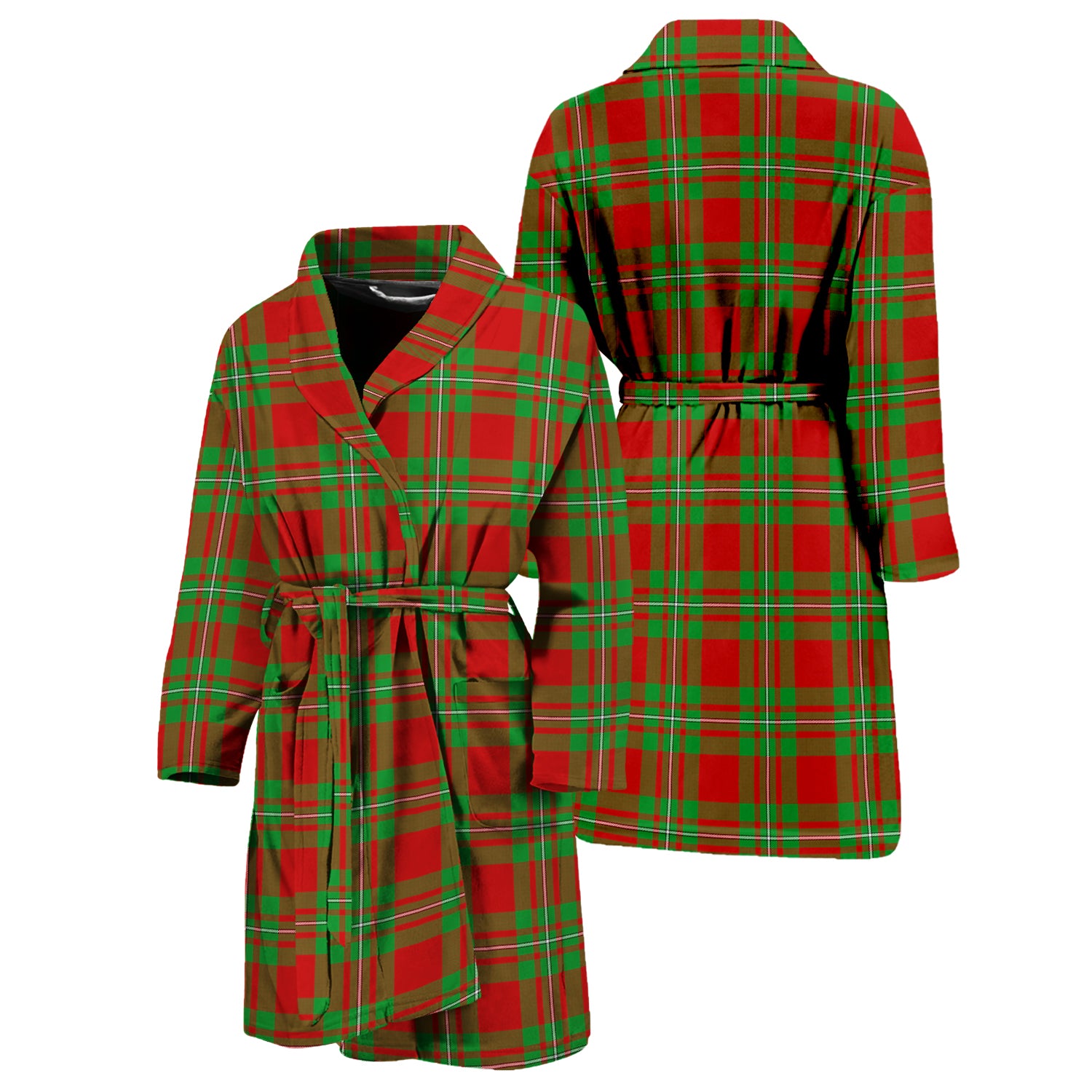 Callander Tartan Bathrobe Unisex M - Tartan Vibes Clothing