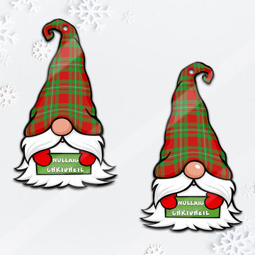 Callander Gnome Christmas Ornament with His Tartan Christmas Hat