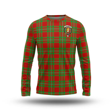 Callander Tartan Long Sleeve T-Shirt with Family Crest