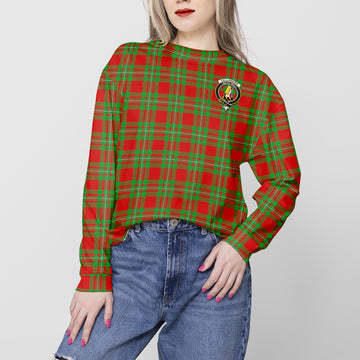 Callander Tartan Sweatshirt with Family Crest