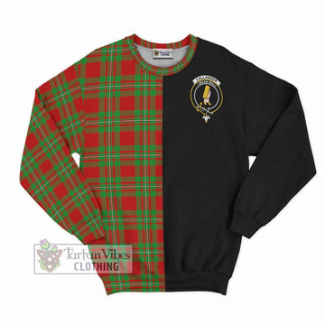 Callander Tartan Sweatshirt with Family Crest and Half Of Me Style