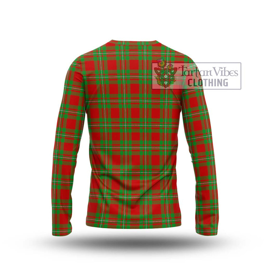 Callander Tartan Long Sleeve T-Shirt with Family Crest DNA In Me Style - Tartanvibesclothing Shop