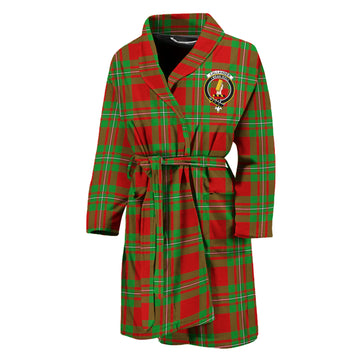 Callander Tartan Bathrobe with Family Crest