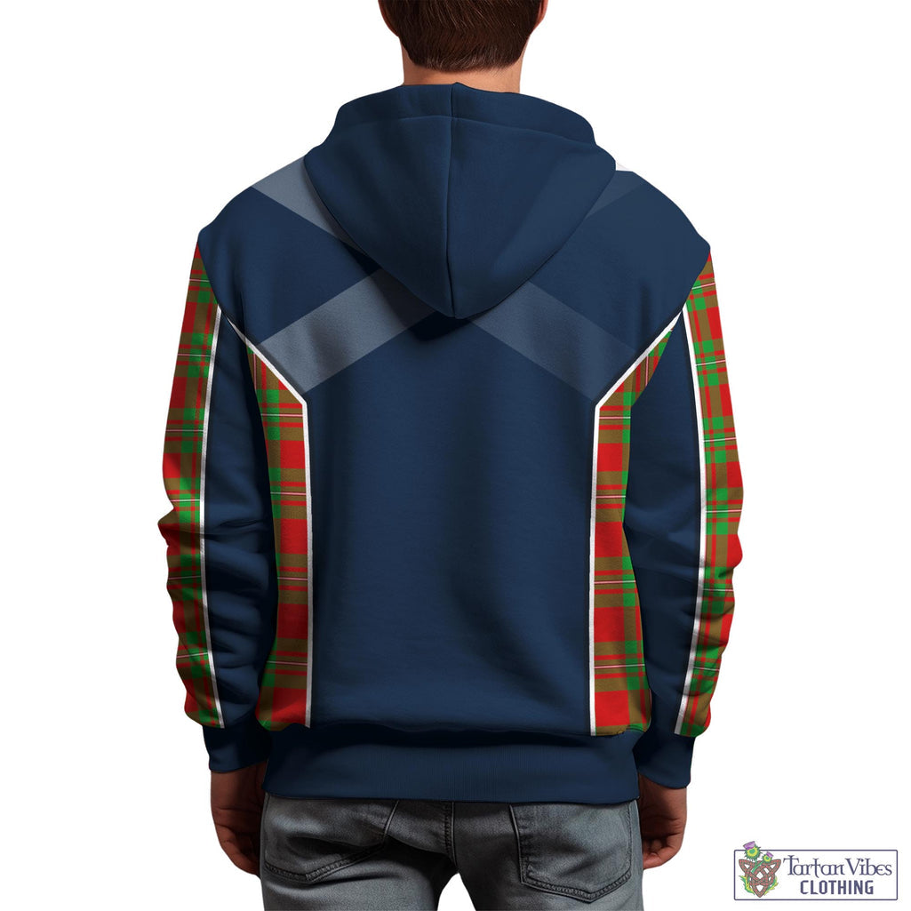 Tartan Vibes Clothing Callander Modern Tartan Hoodie with Family Crest and Scottish Thistle Vibes Sport Style