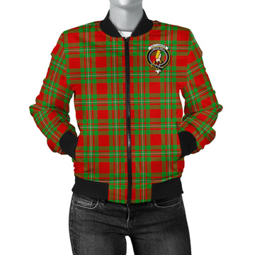 Callander Tartan Bomber Jacket with Family Crest