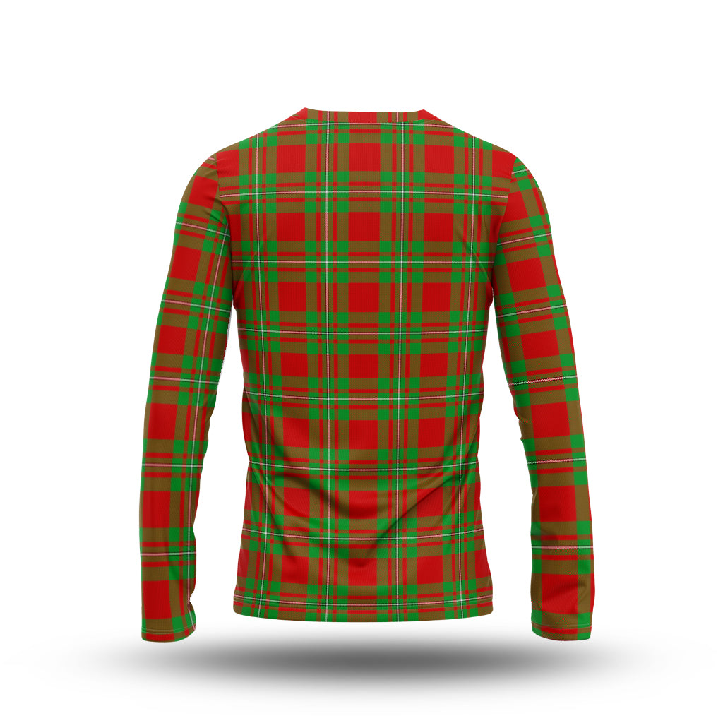 Callander Modern Tartan Long Sleeve T-Shirt with Family Crest