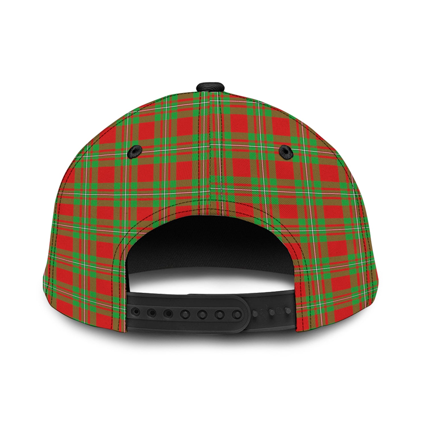 Callander Modern Tartan Classic Cap with Family Crest