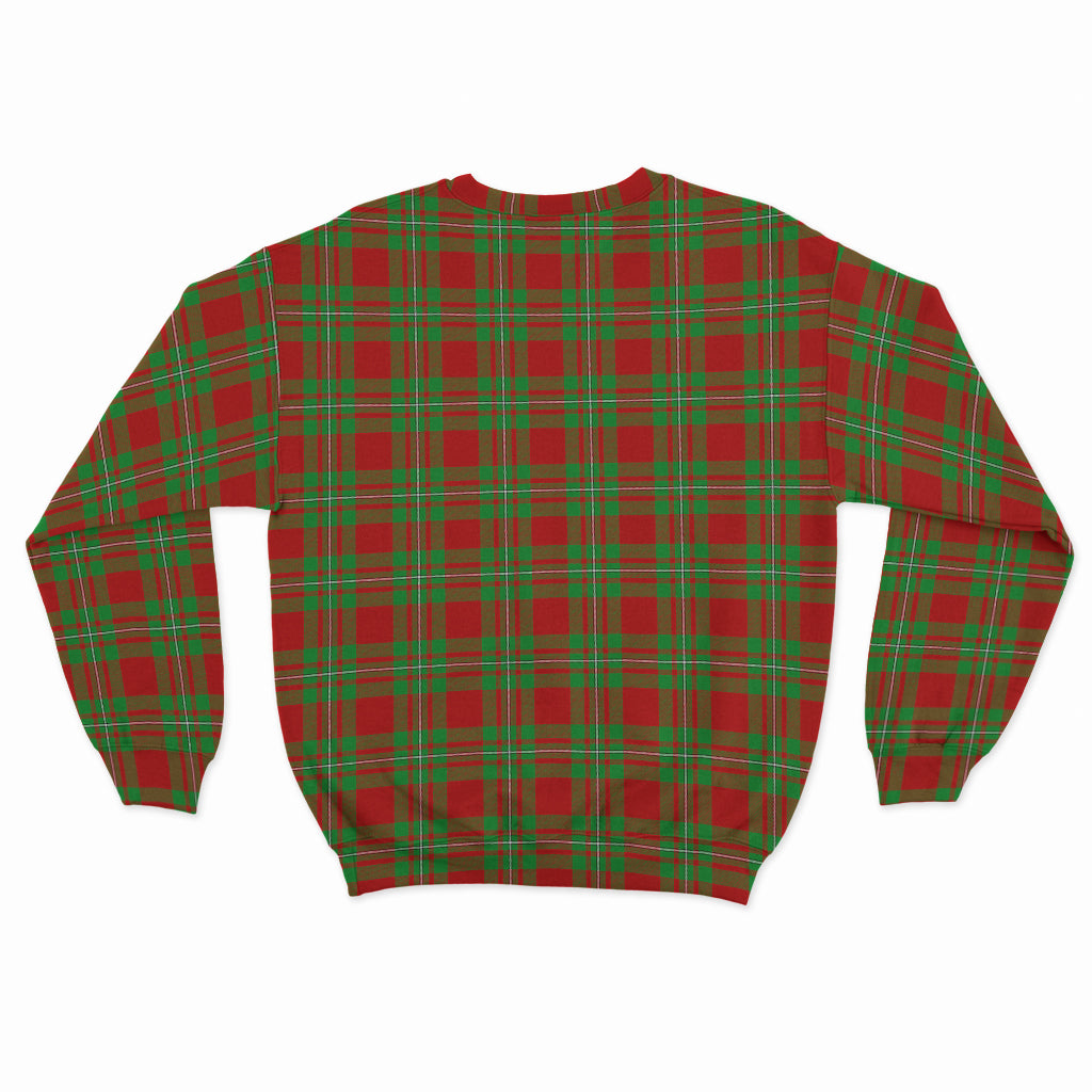 Callander Tartan Sweatshirt with Family Crest - Tartan Vibes Clothing