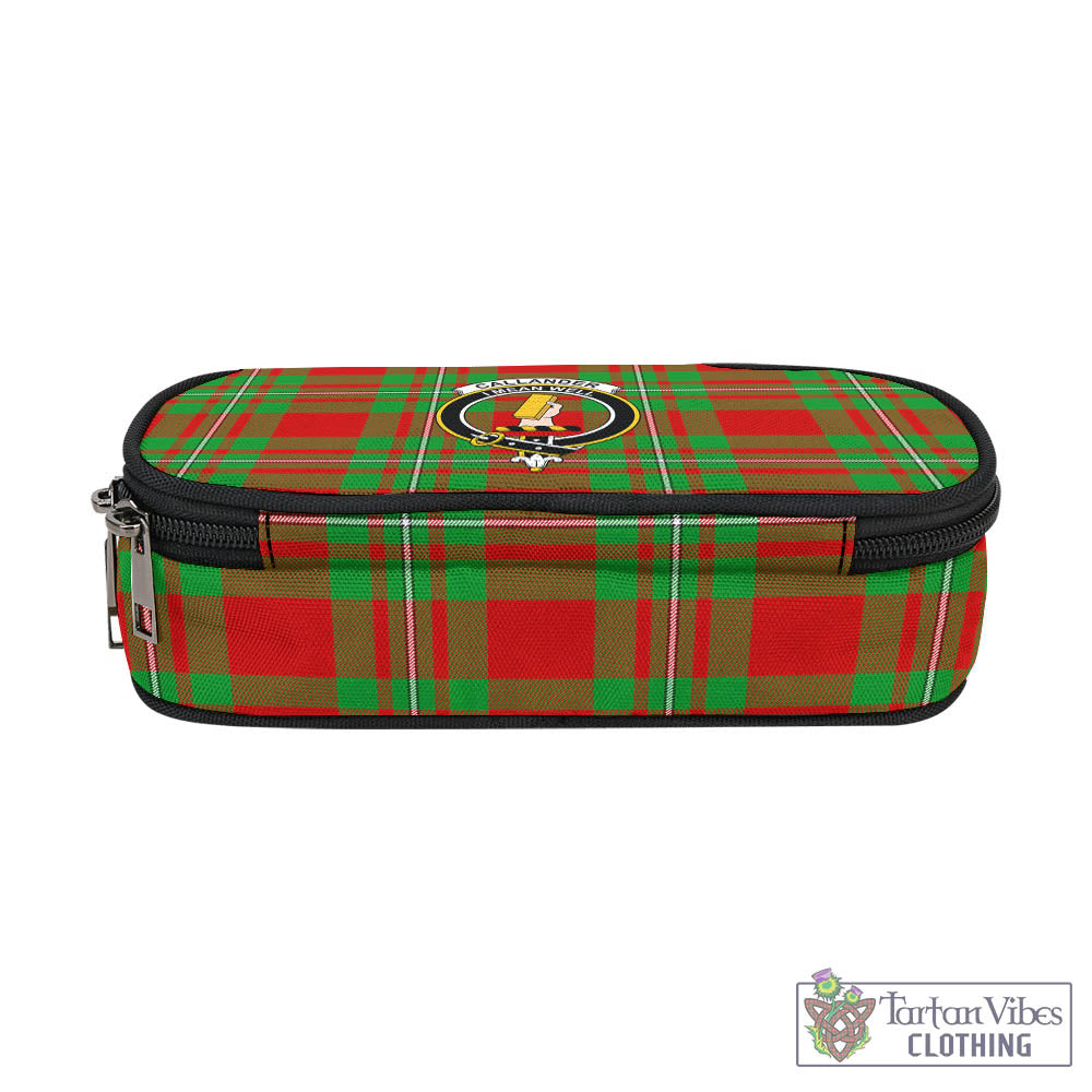 Tartan Vibes Clothing Callander Modern Tartan Pen and Pencil Case with Family Crest