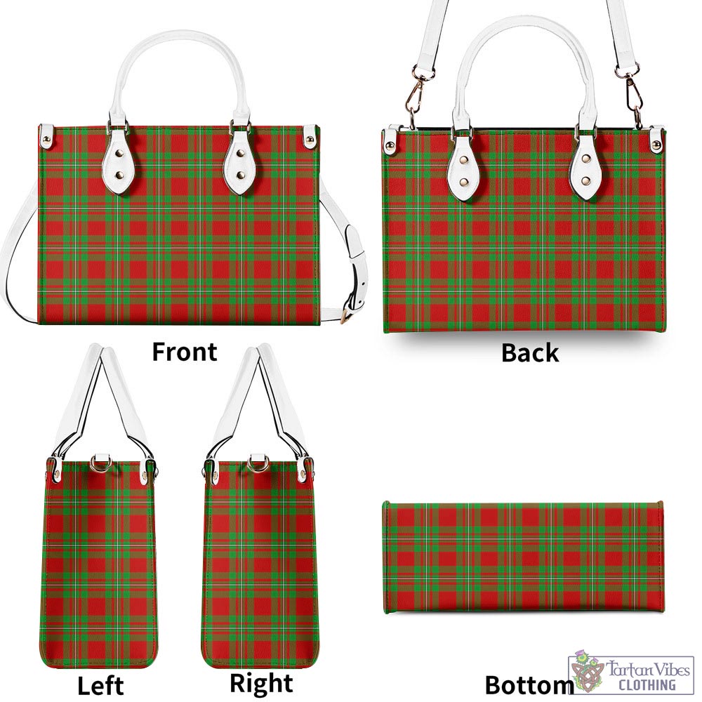 Tartan Vibes Clothing Callander Modern Tartan Luxury Leather Handbags