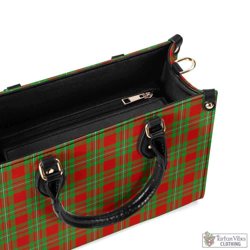 Tartan Vibes Clothing Callander Modern Tartan Luxury Leather Handbags