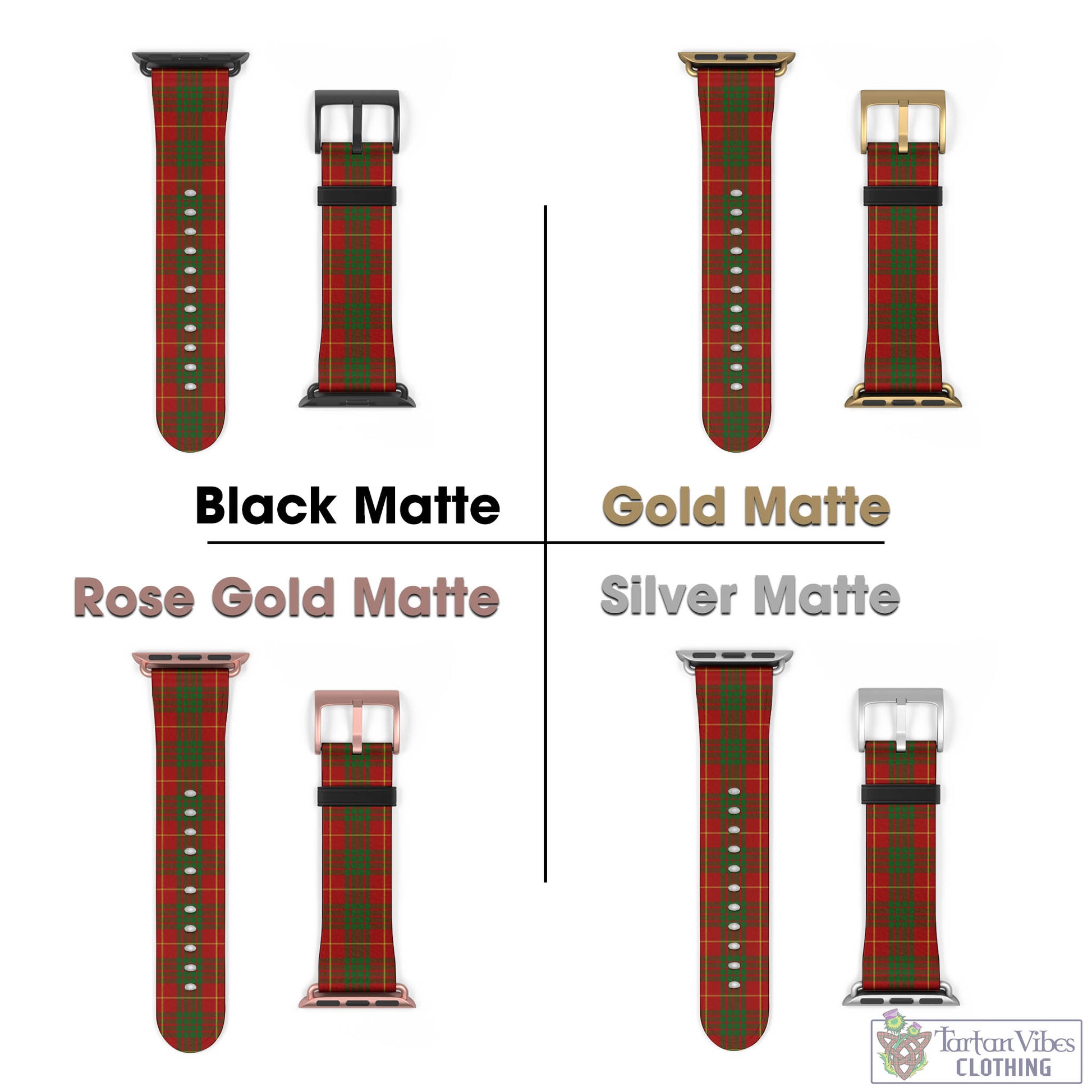 Tartan Vibes Clothing Cameron Tartan Watch Band