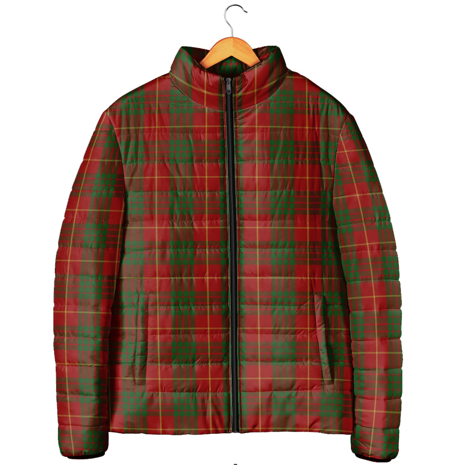 Cameron Tartan Padded Jacket Men's Padded Jacket - Tartan Vibes Clothing