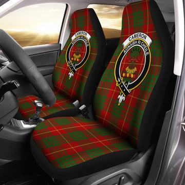 Cameron Tartan Car Seat Cover with Family Crest