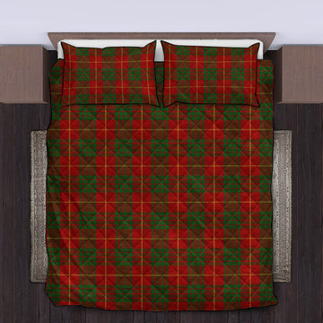 Cameron Tartan Quilt Bed Set