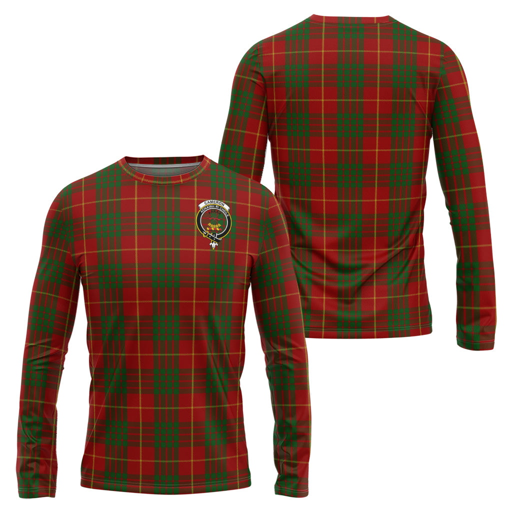 cameron-tartan-long-sleeve-t-shirt-with-family-crest