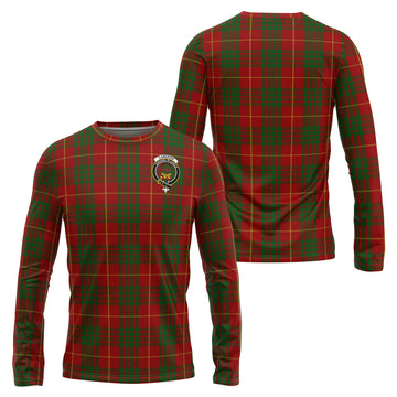 Cameron Tartan Long Sleeve T-Shirt with Family Crest