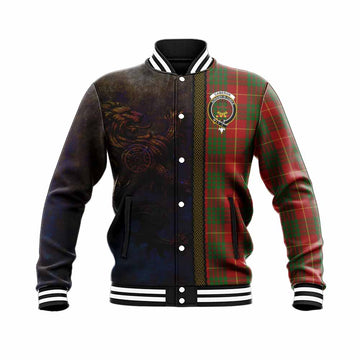 Cameron Tartan Family Crest Baseball Jacket Alba Gu Brath Be Brave Lion Ancient Style Unisex - Tartan Vibes Clothing