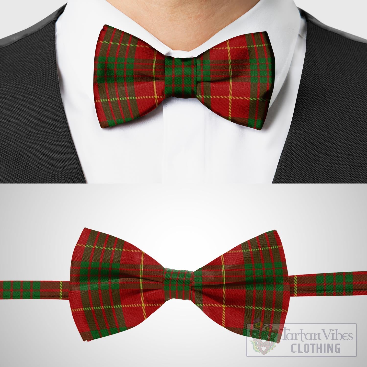 Tartan Vibes Clothing Cameron Tartan Bow Tie