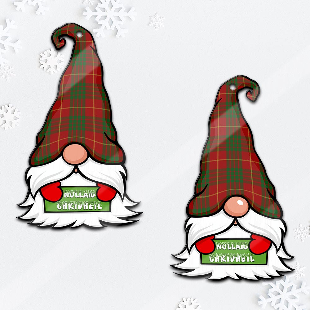 Cameron Gnome Christmas Ornament with His Tartan Christmas Hat - Tartan Vibes Clothing