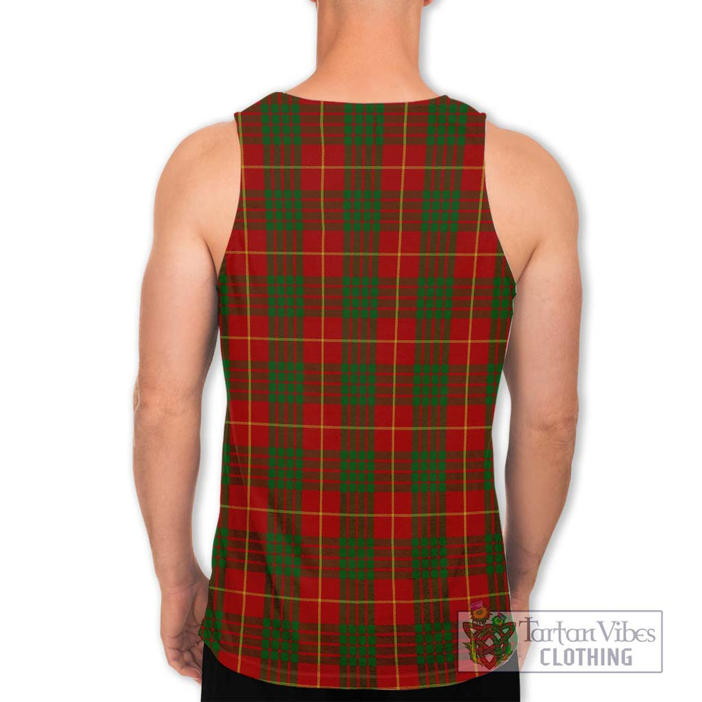 Cameron Tartan Men's Tank Top with Family Crest DNA In Me Style - Tartanvibesclothing Shop