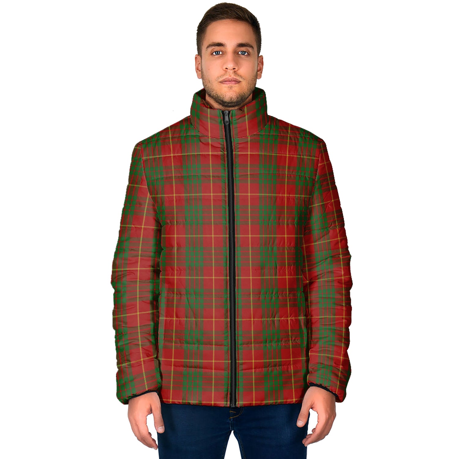 Cameron Tartan Padded Jacket - Tartan Vibes Clothing