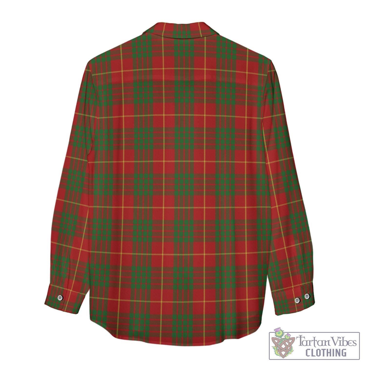 Tartan Vibes Clothing Cameron Tartan Womens Casual Shirt with Family Crest