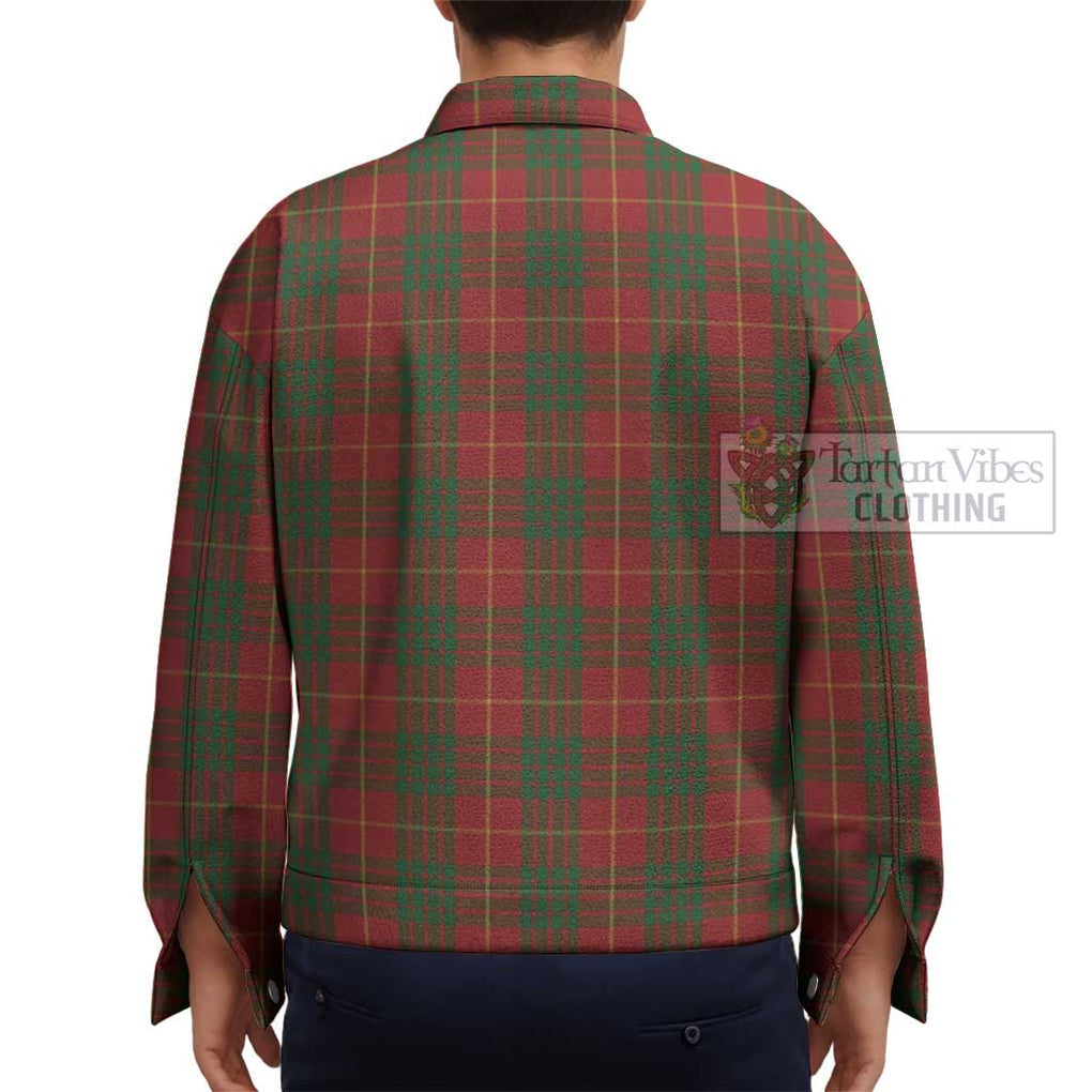 Cameron Tartan Unisex Lapel Cotton Jacket - Tartan Vibes Clothing