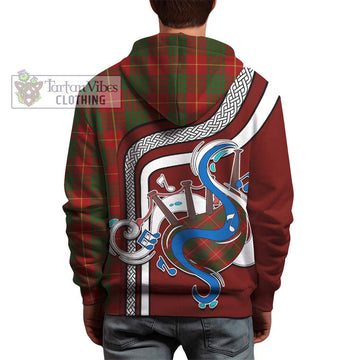 Cameron Tartan Hoodie with Epic Bagpipe Style