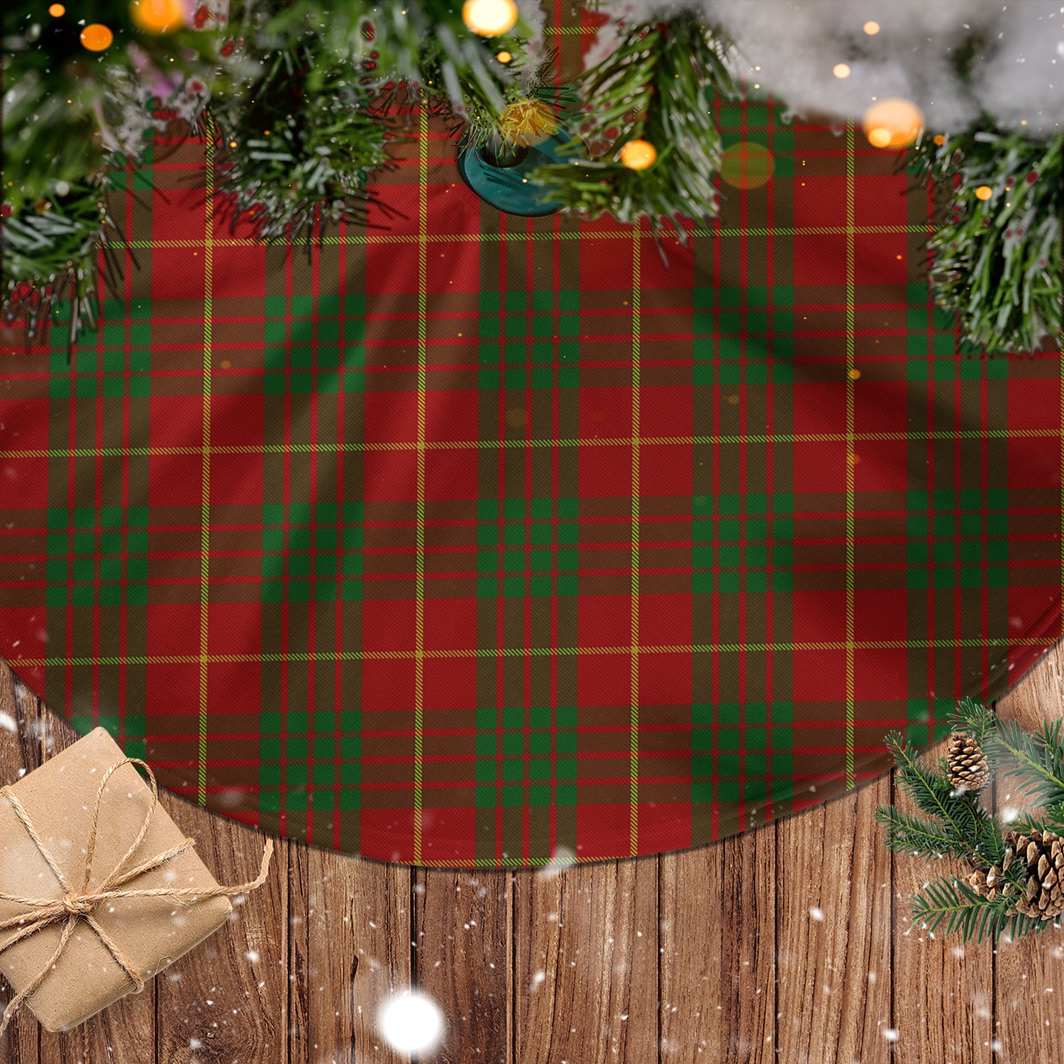 Cameron Tartan Christmas Tree Skirt - Tartanvibesclothing