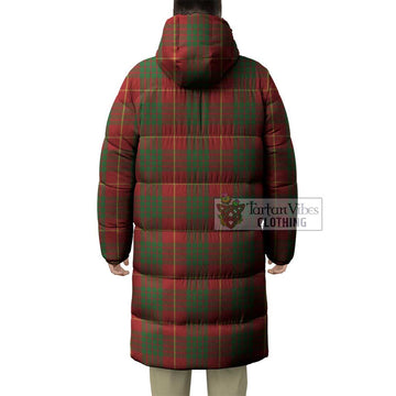 Cameron Tartan Long Down Jacket