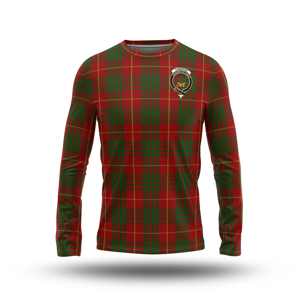 cameron-tartan-long-sleeve-t-shirt-with-family-crest