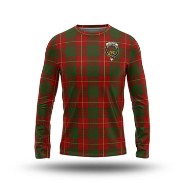 Cameron Tartan Long Sleeve T-Shirt with Family Crest