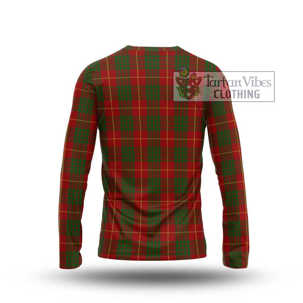 Cameron Tartan Long Sleeve T-Shirt with Family Crest DNA In Me Style - Tartanvibesclothing Shop