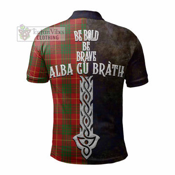 Cameron Tartan Family Crest Polo Shirt Alba Gu Brath Be Brave Lion Ancient Style - Tartan Vibes Clothing
