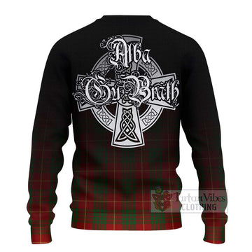 Cameron Tartan Ugly Sweater Featuring Alba Gu Brath Family Crest Celtic Inspired