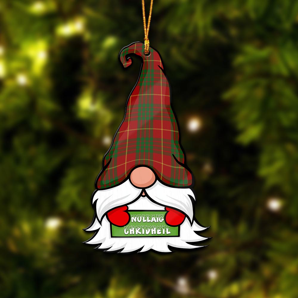 Cameron Gnome Christmas Ornament with His Tartan Christmas Hat - Tartan Vibes Clothing